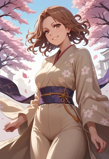 toaru_majutsu_no_index,last_order_(toaru_majutsu_no_index),kimono,silk,wide-leg trousers  - AI generated anime art