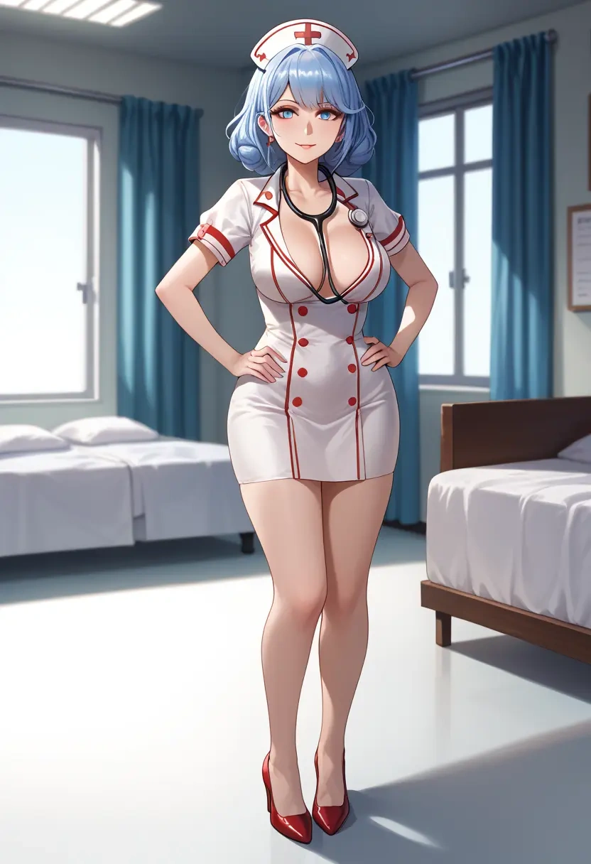 azur_lane,le_malin_(azur_lane),nurse  - 