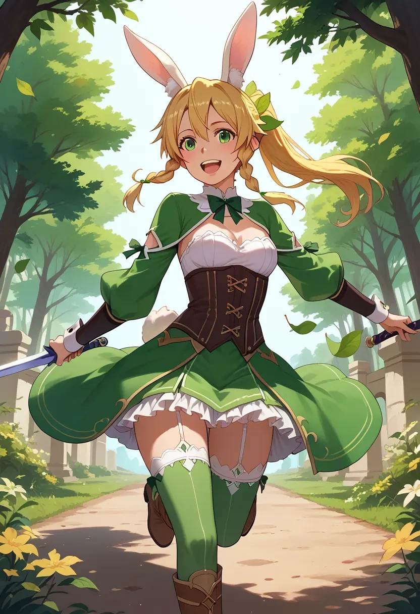 sword_art_online,leafa,bunny girl  - 