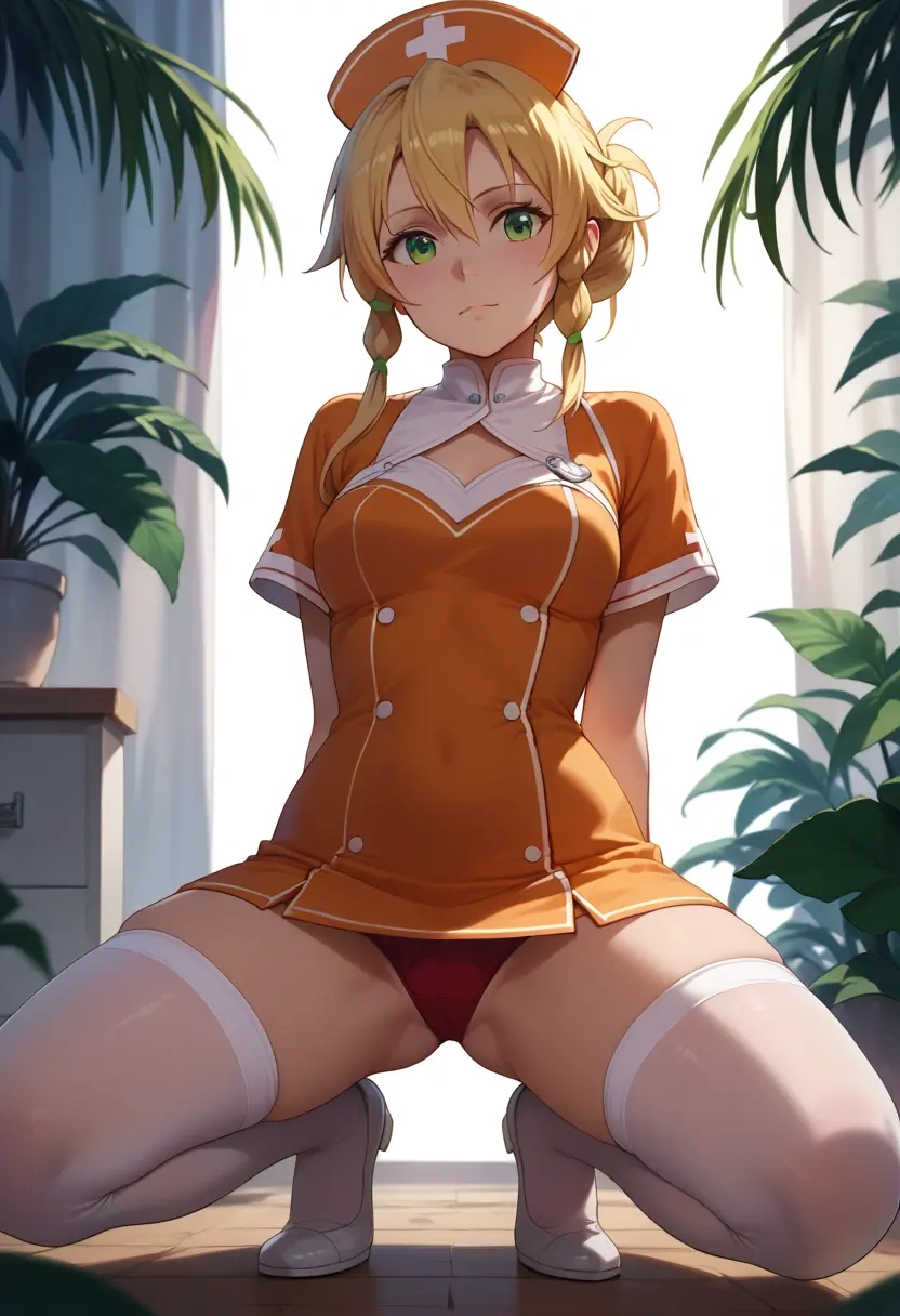 sword_art_online,leafa,nurse,stockings,sexy,panties  - 