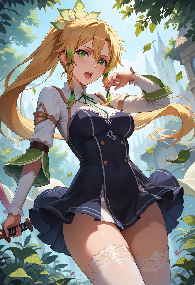 sword_art_online,leafa,secretary, stockings  - 