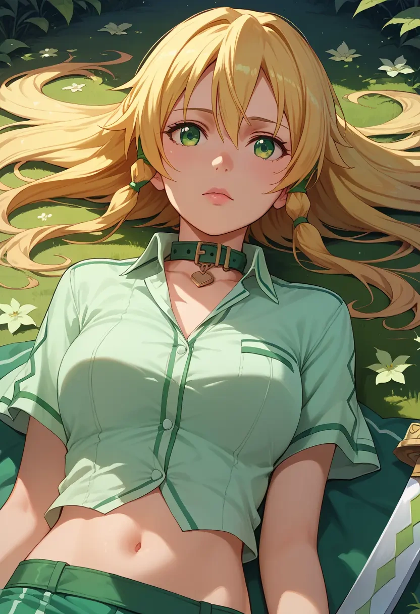 sword_art_online,leafa,polo shirt,tennis skirt  - 