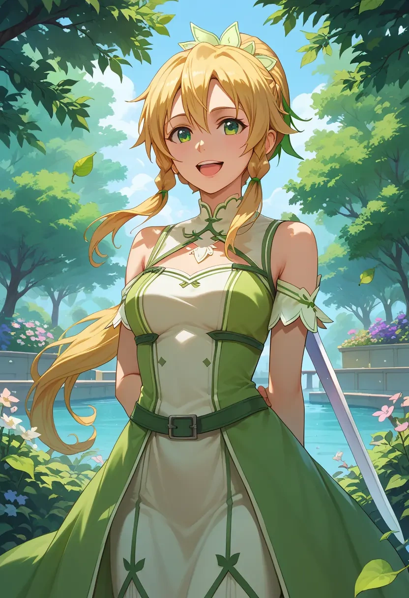 sword_art_online,leafa,mesh graffiti top,dolphin shorts  - 