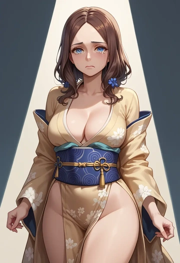 fate_(series),leonardo_da_vinci_(fate),kimono,sexy  - AI generated anime art