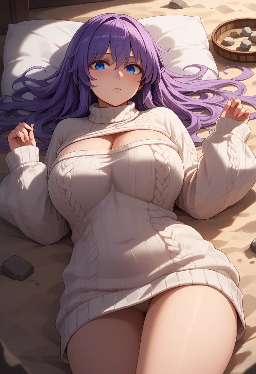 touhou,letty_whiterock,sweater  - 