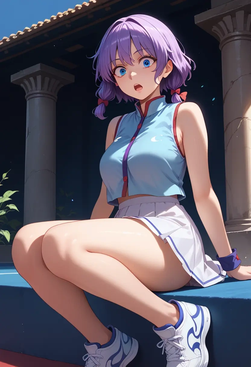 touhou,letty_whiterock,tennis skirt  - 