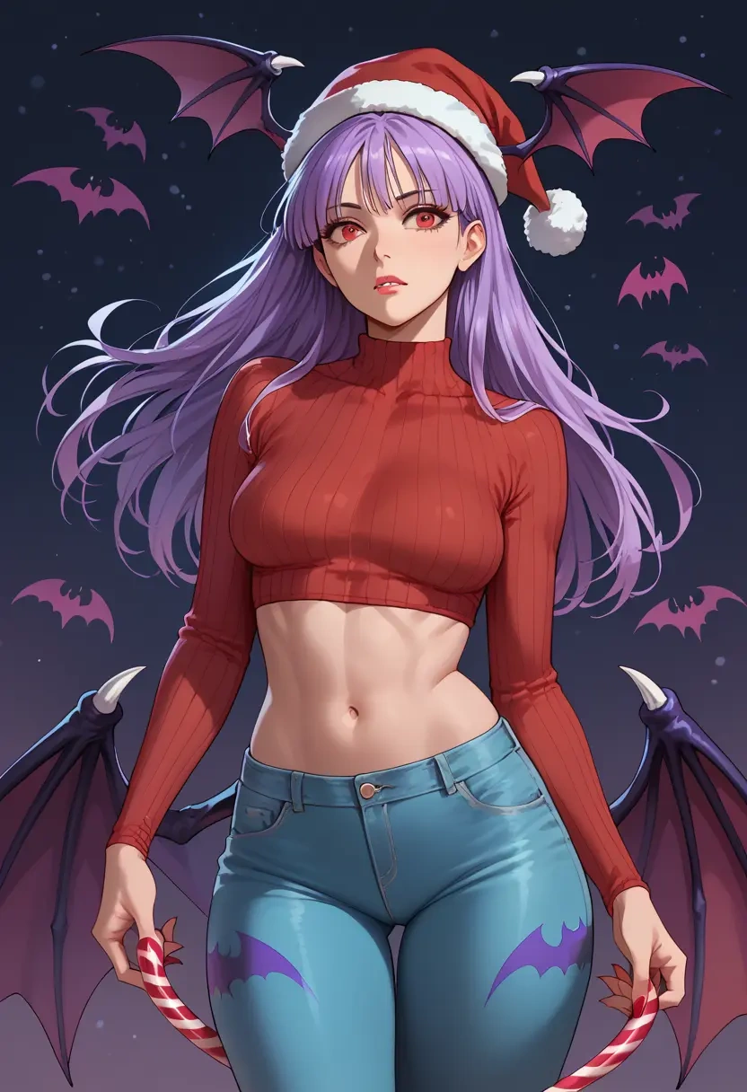 vampire_(game),lilith_aensland,Christmas  - 