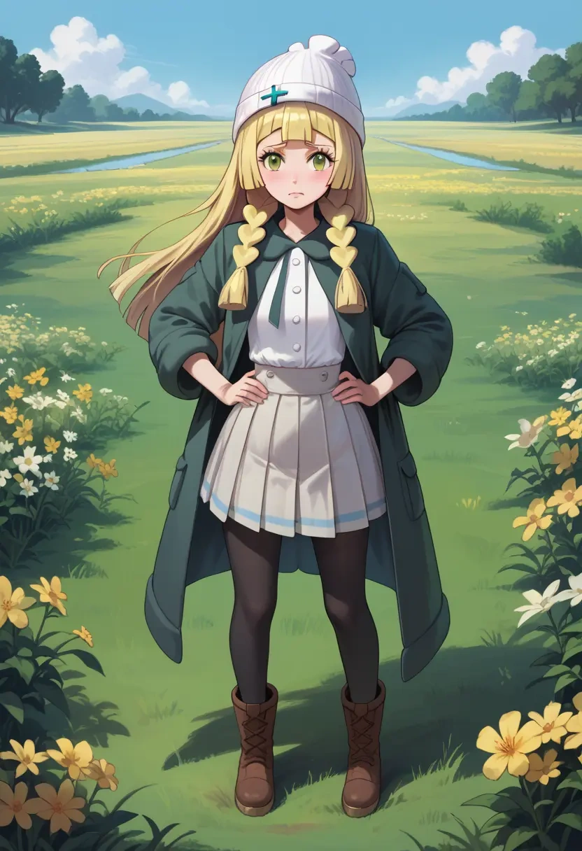 pokemon,lillie_(pokemon),winter,student uniform,duffle coat  - 