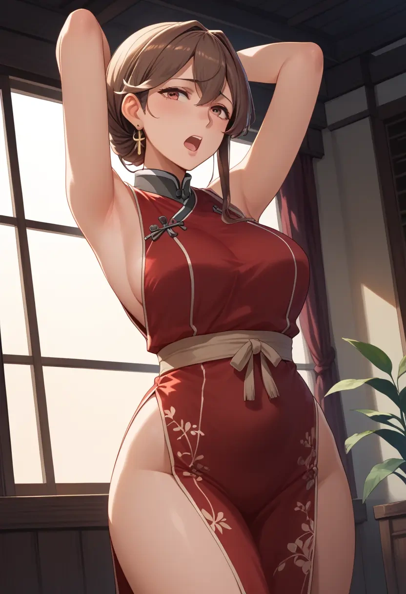 kantai_collection,littorio_(kancolle),qipao  - 