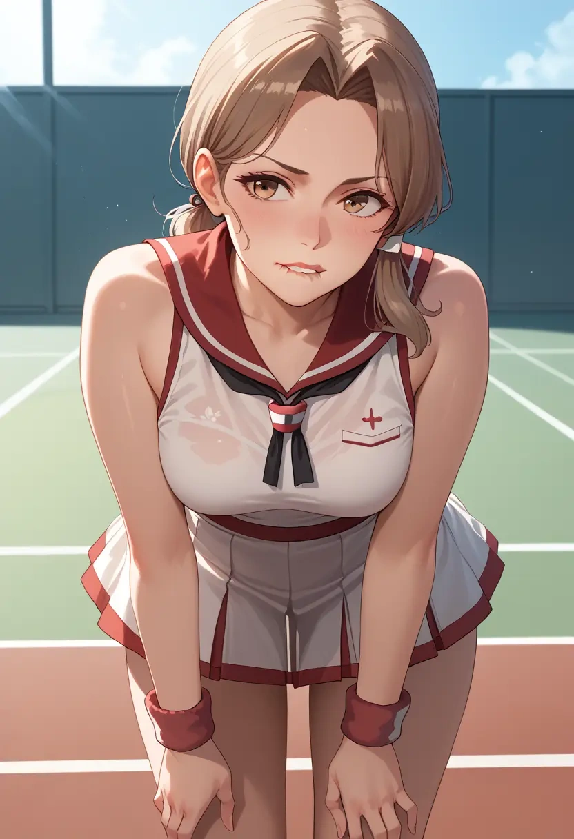 kantai_collection,littorio_(kancolle),tennis skirt  - 