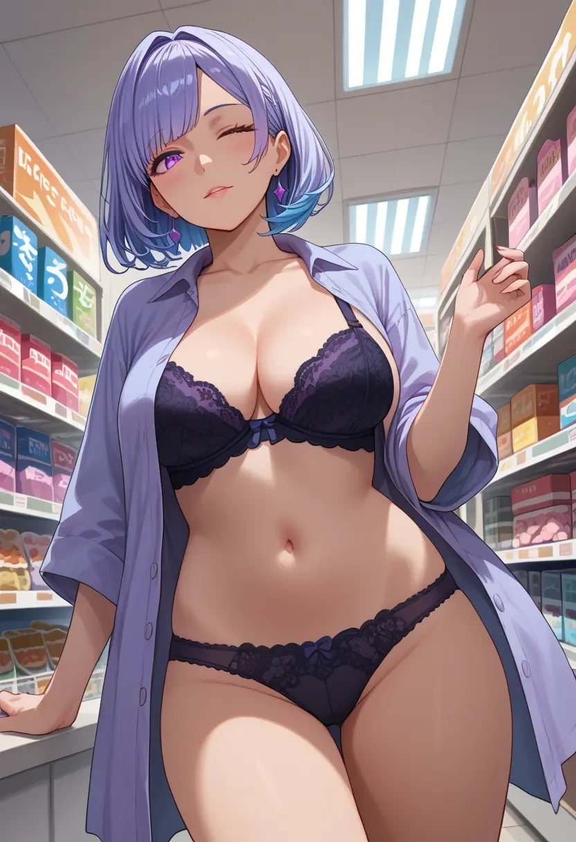 nijisanji,lize_helesta,lingerie,sexy  - 