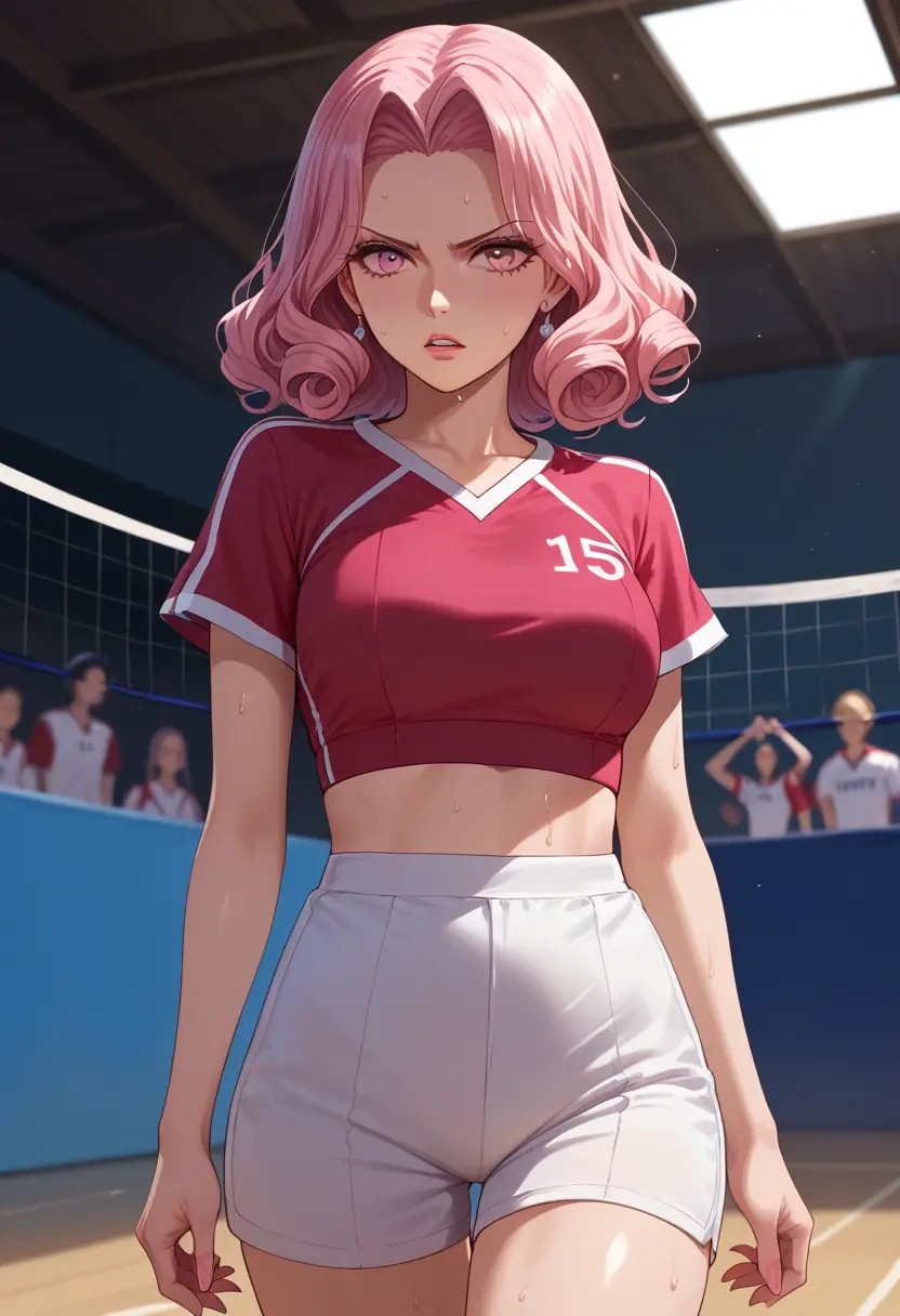 zero_no_tsukaima,louise_francoise_le_blanc_de_la_valliere,volleyball uniform  - 