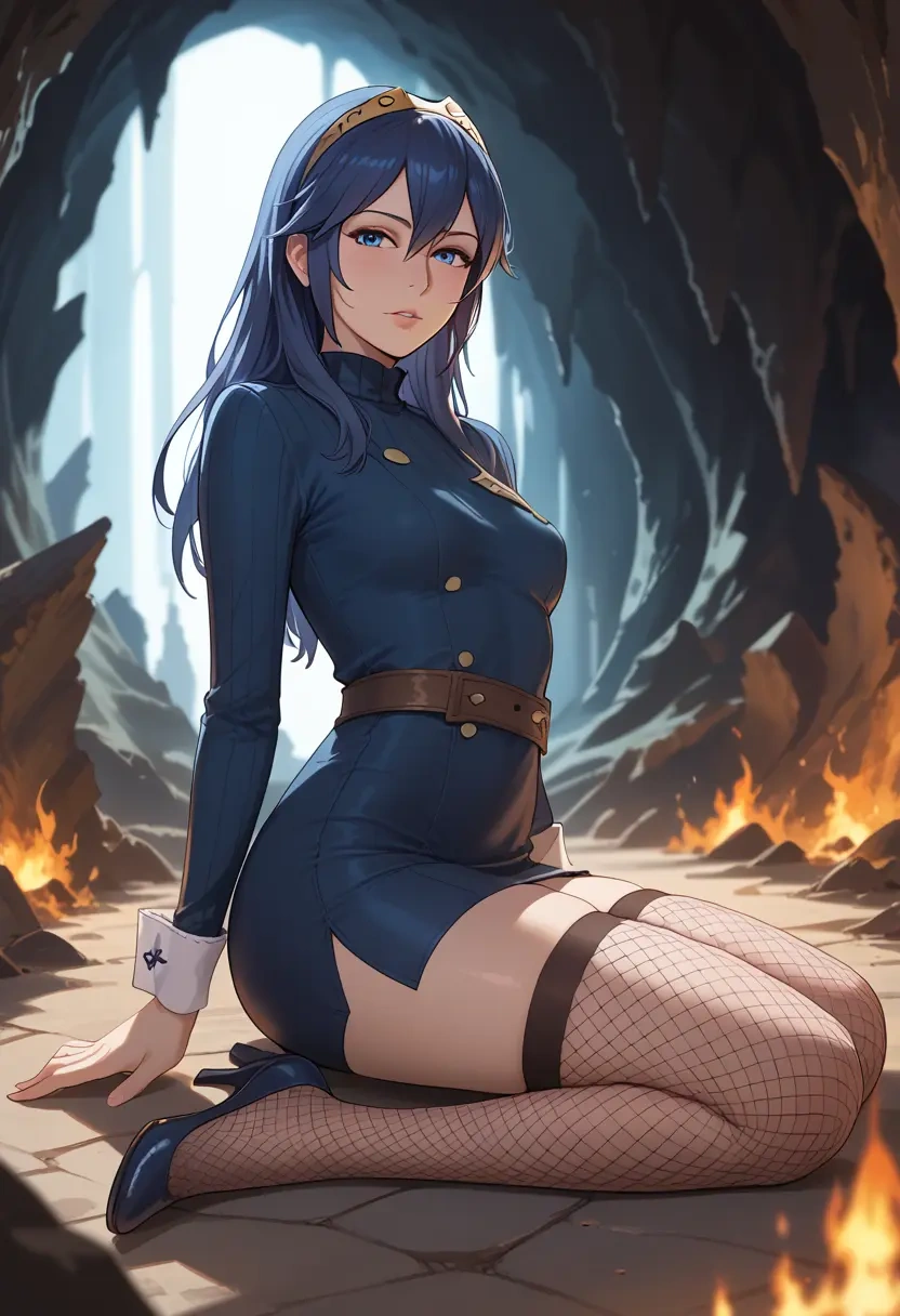 fire_emblem,lucina_(fire_emblem),secretary,stockings,sexy, panties  - 