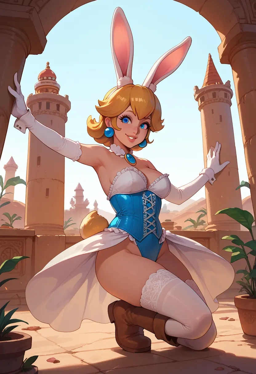 mario_(series),luigi,bunny girl  - 