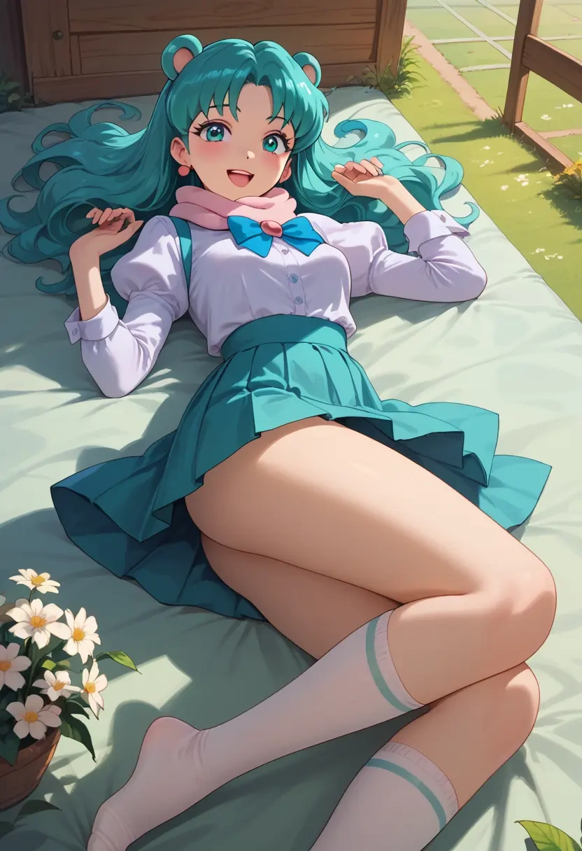 urusei_yatsura,lum,spring,student uniform,blouse  - 