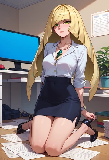 pokemon,lusamine_(pokemon),OL  - AI generated anime art