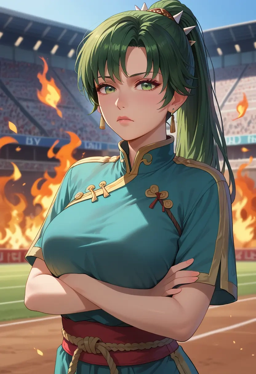 fire_emblem,lyn_(fire_emblem),athletic  - 