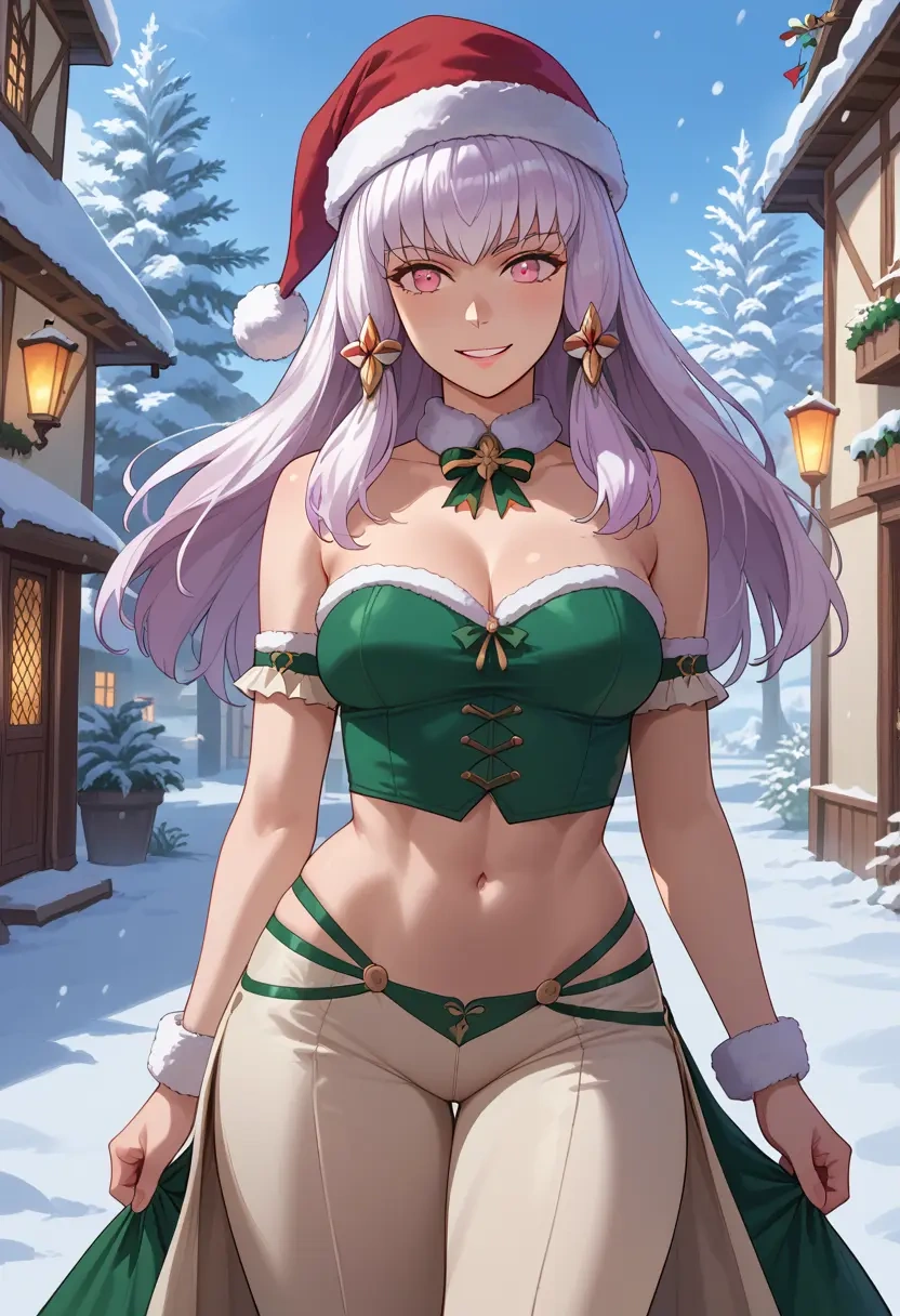 fire_emblem,lysithea_von_ordelia,Christmas,dress  - 