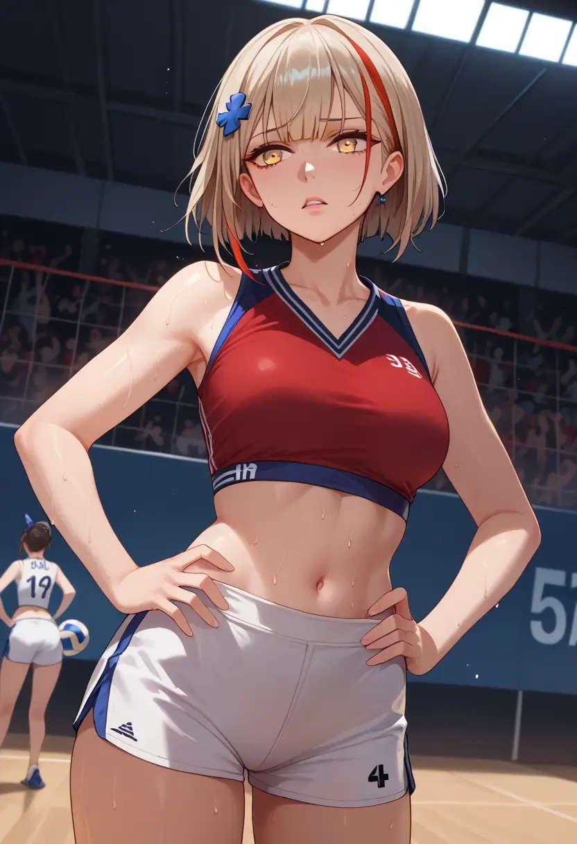 girls'_frontline,m16a1_(girls'_frontline),volleyball uniform  - 