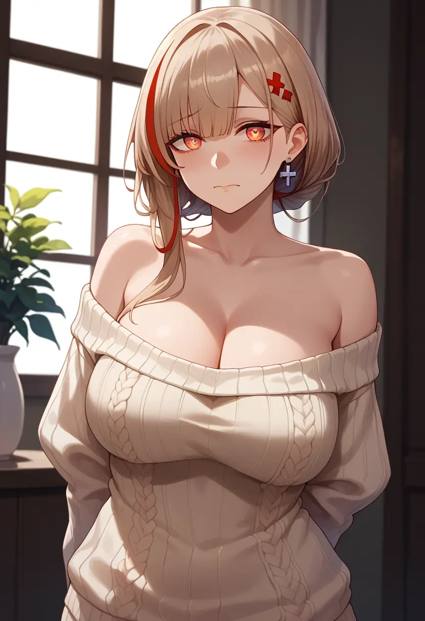 girls_frontline,m4_sopmod_ii_(girls_frontline),sweater  - 