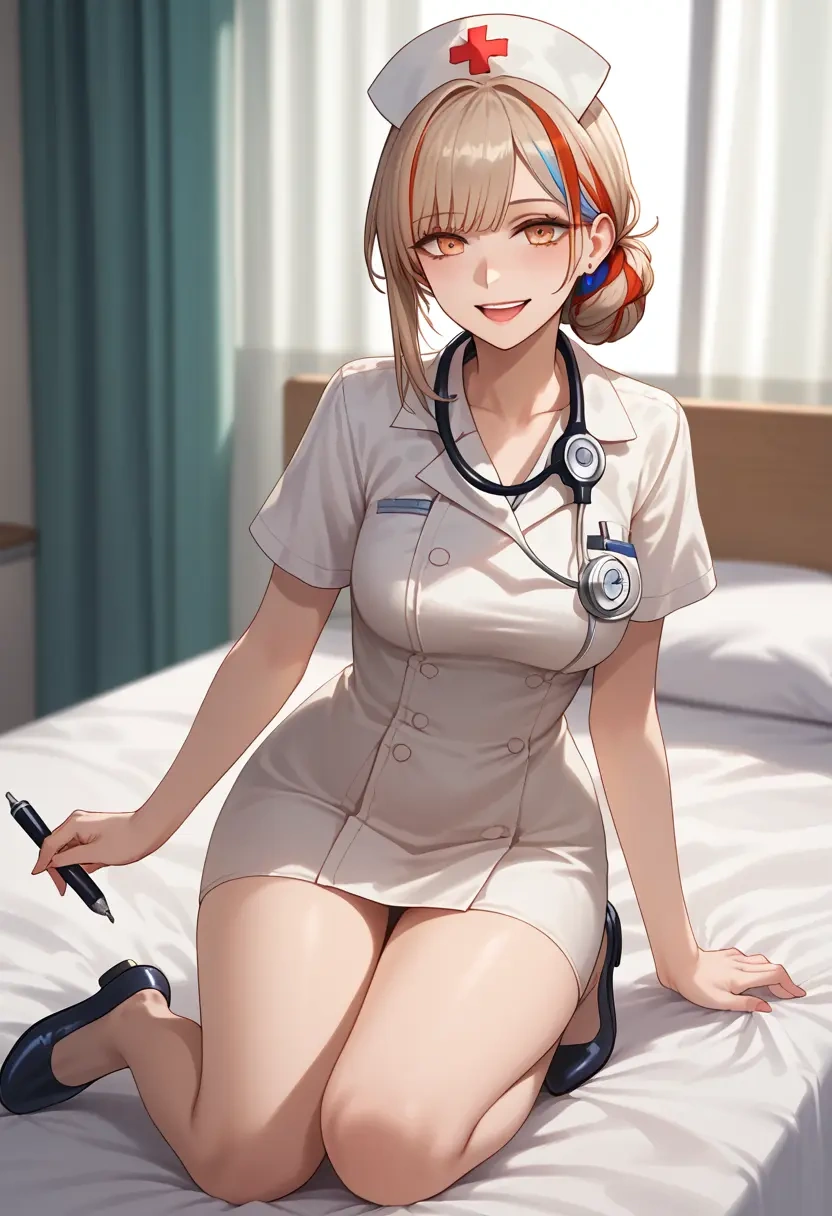 girls_frontline,m4a1_(girls_frontline),nurse  - 