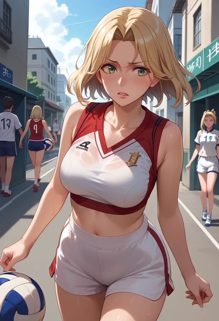 kantai_collection,maikaze_(kancolle),volleyball uniform  - 