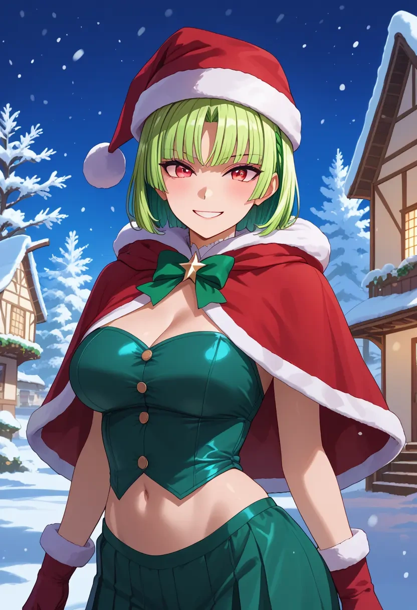 nijisanji,makaino_ririmu,Christmas,dress  - 