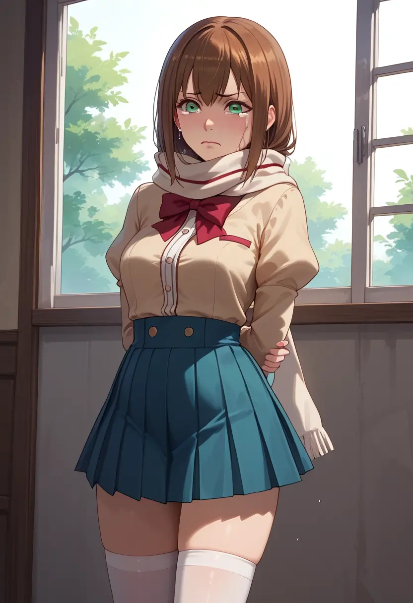 steins_gate,makise_kurisu,spring,student uniform,blouse  - 