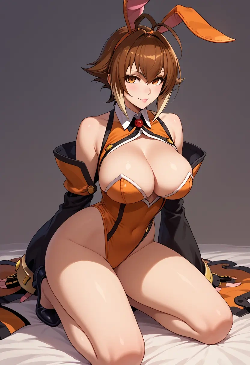 blazblue,makoto_nanaya,bunny girl  - 