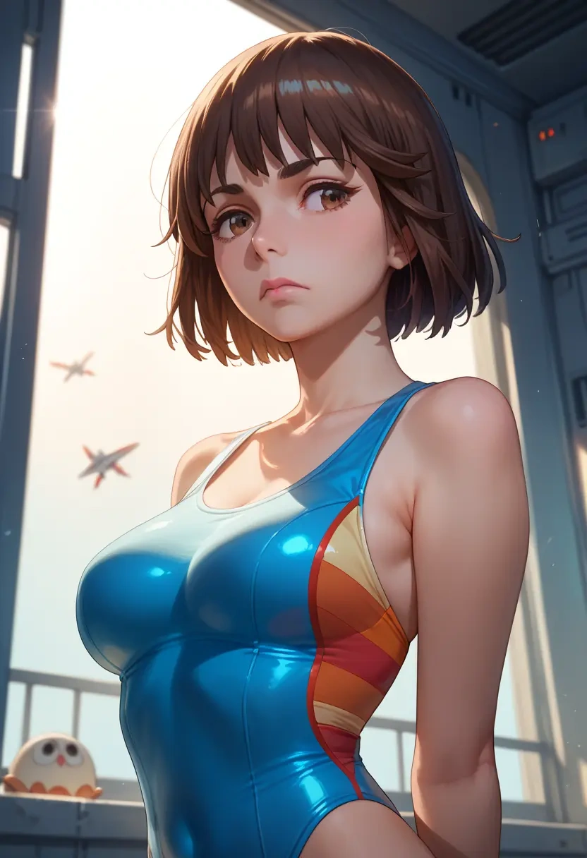 kill_la_kill,mankanshoku_mako,swimsuit,sexy  - 