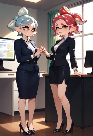 splatoon_(series),marie_(splatoon),OL  - AI generated anime art