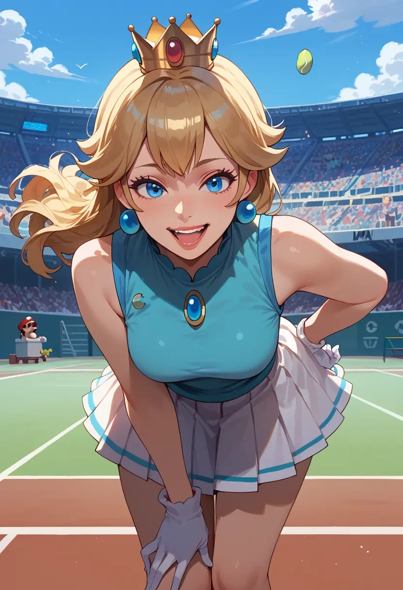 mario_(series),mario,tennis dress,visor,trainers  - 