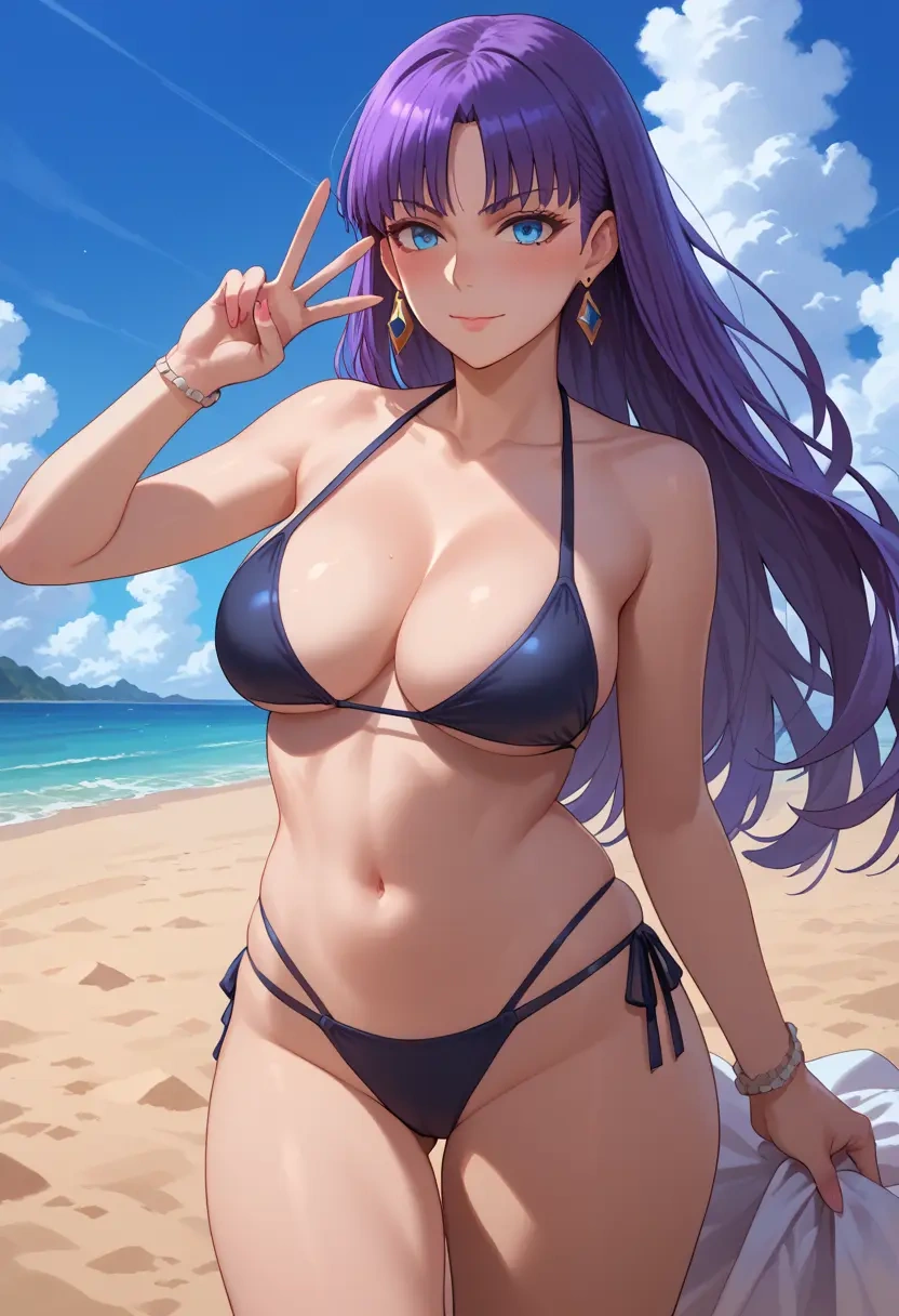 fate_(series),martha_(fate),black bikini  - 