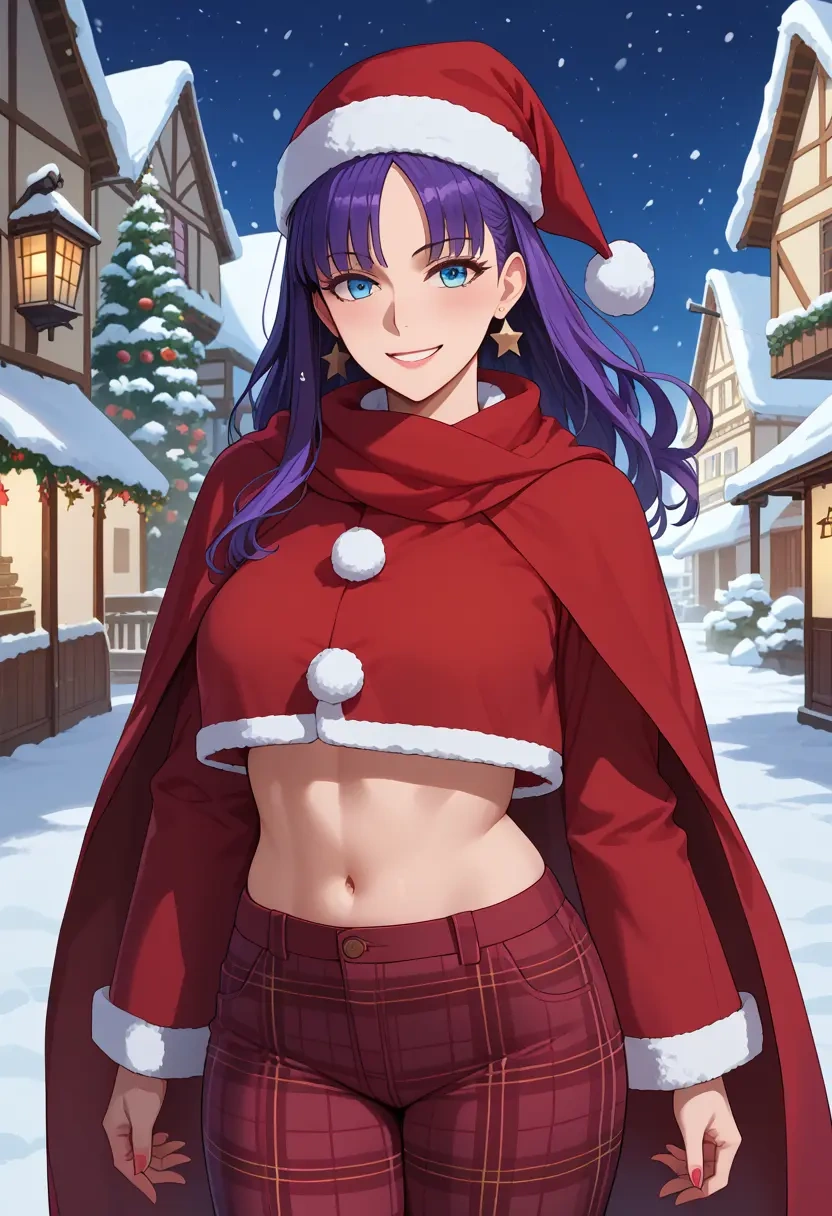 fate_(series),martha_(fate),Christmas,plaid trousers  - 