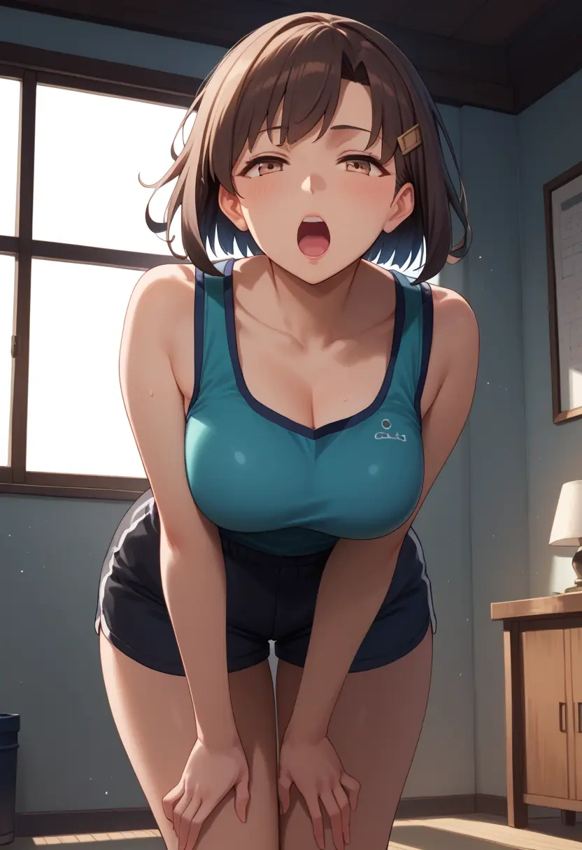 kantai_collection,maru-yu_(kancolle),athletic,shorts,sexy  - 