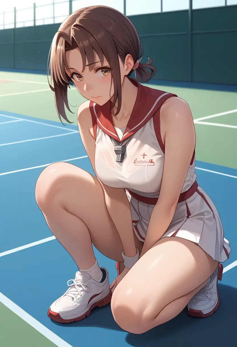 kantai_collection,maru-yu_(kancolle),tennis skirt  - 