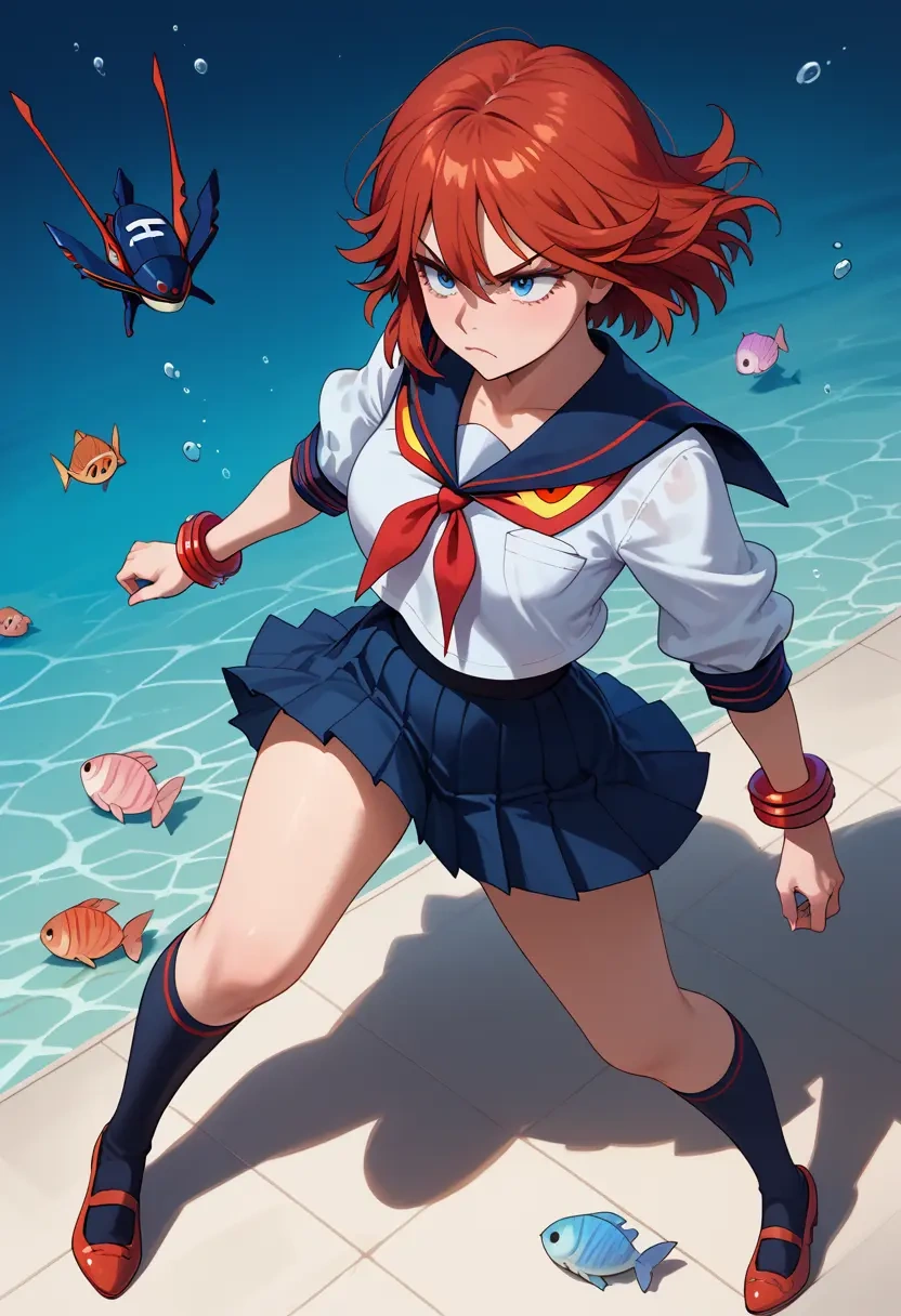 kill_la_kill,matoi_ryuuko,sailor, uniform  - 