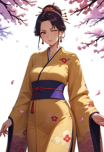 osomatsu_san,matsuno_ichimatsu,kimono  - AI generated anime art