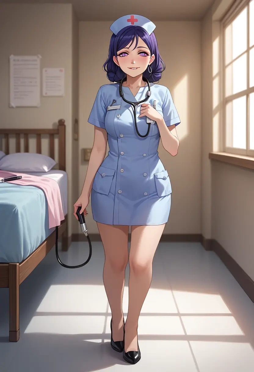 love_live,matsuura_kanan,nurse  - 