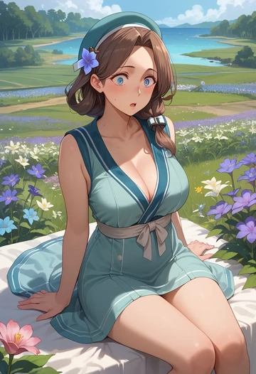 kantai_collection,maya_(kancolle),pajamas  - AI generated anime art