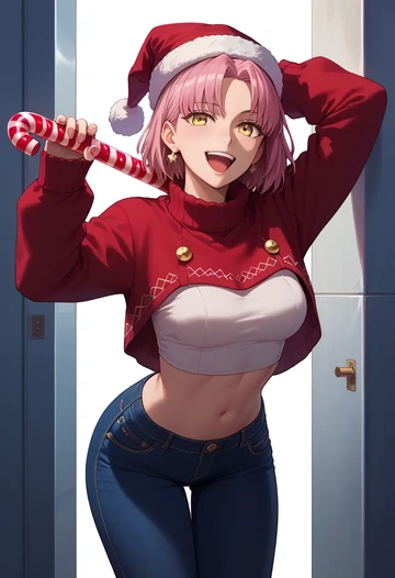 fate_(series),medb_(fate),Christmas  - AI generated anime art