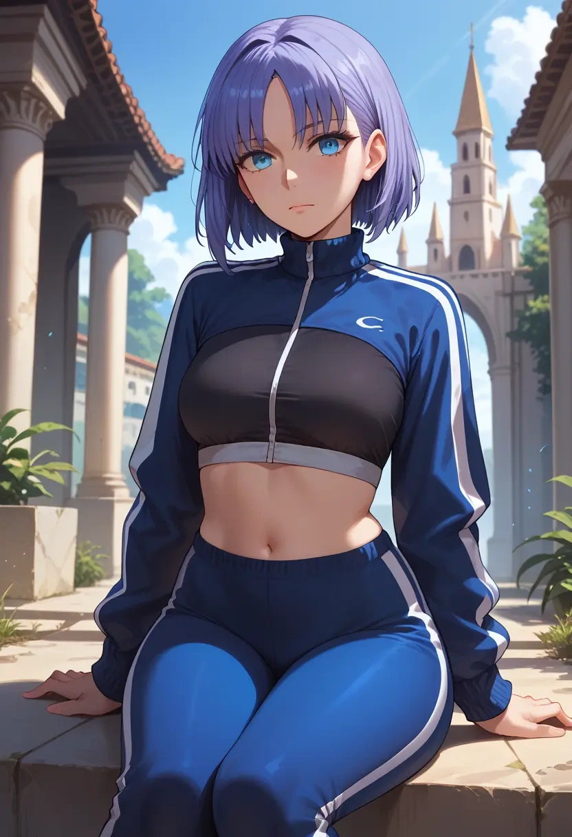 fate_(series),medea_(fate),athletic,track suit  - 