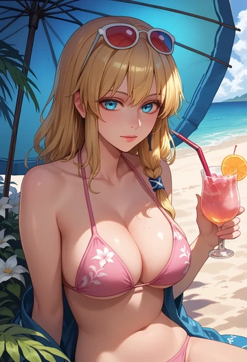 touhou,medicine_melancholy,bikini  - AI generated anime art