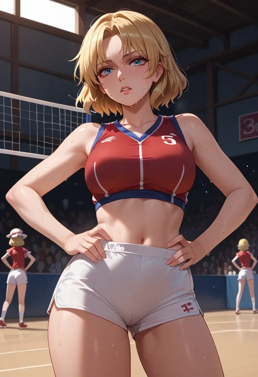 touhou,medicine_melancholy,volleyball uniform  - 