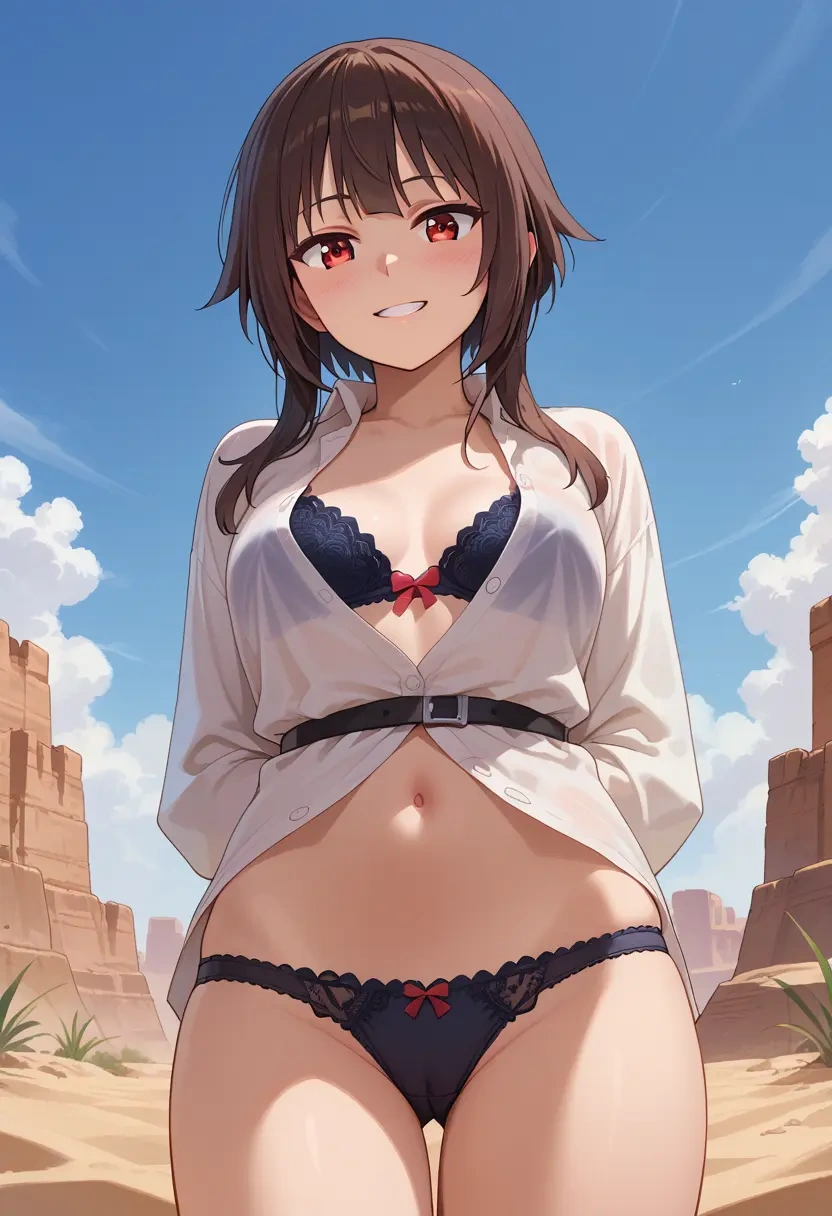 kono_subarashii_sekai_ni_shukufuku_wo,megumin,lingerie,sexy  - 