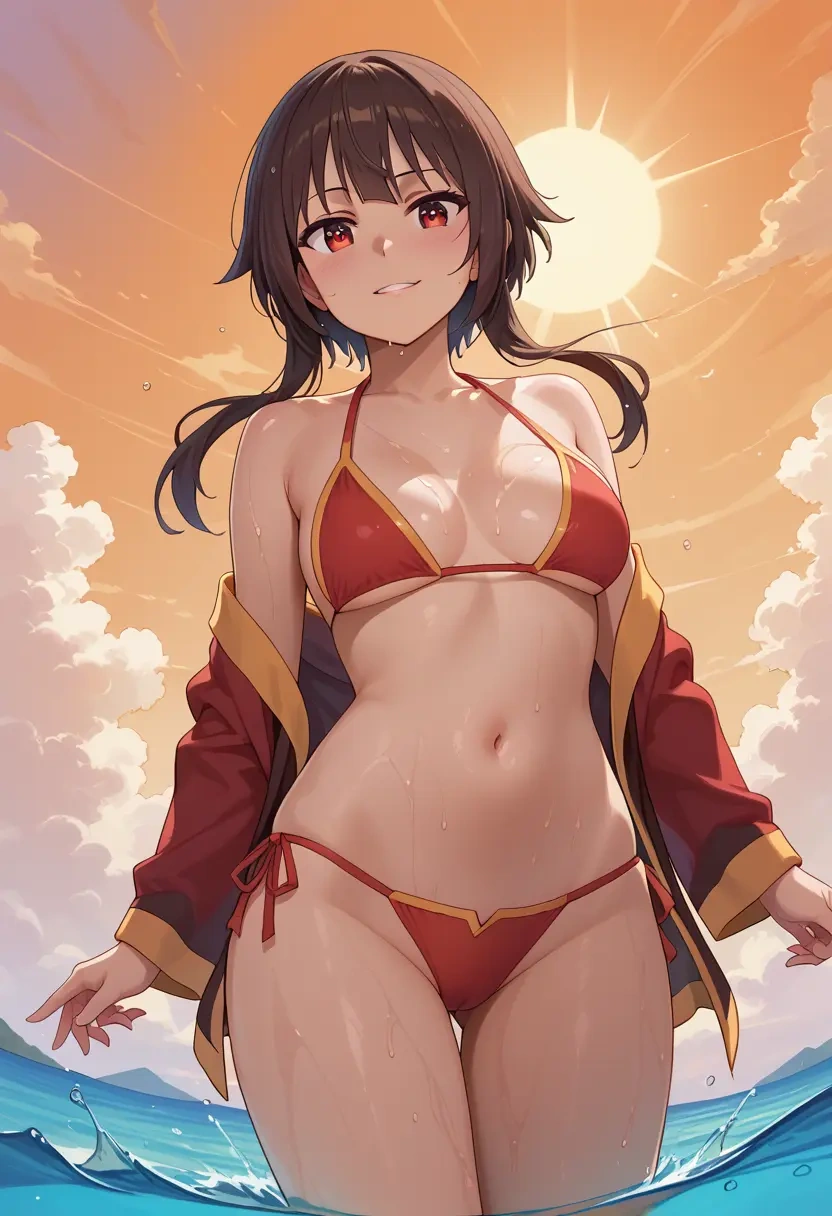 kono_subarashii_sekai_ni_shukufuku_wo,megumin,bikini  - 