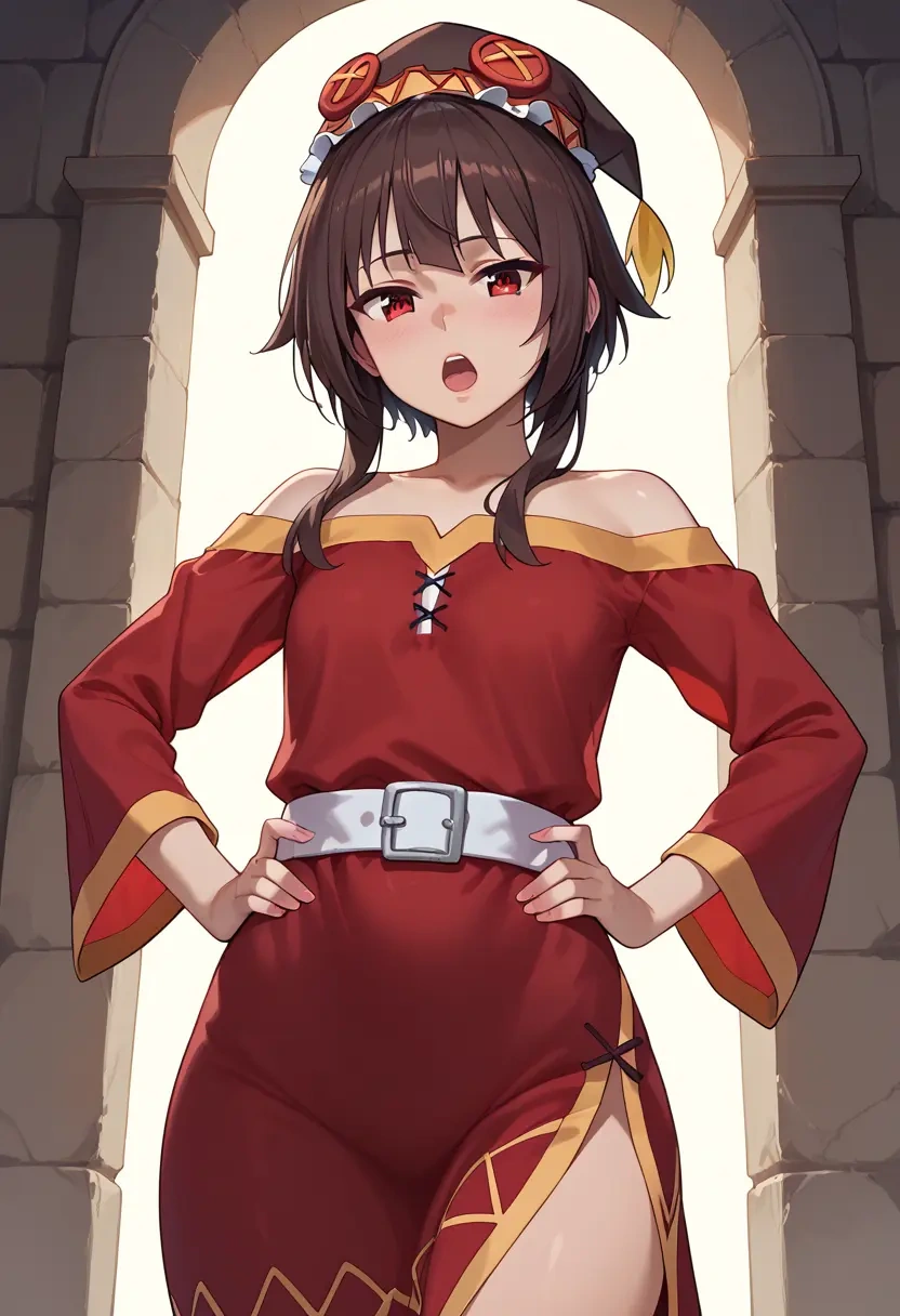 kono_subarashii_sekai_ni_shukufuku_wo,megumin,qipao  - 