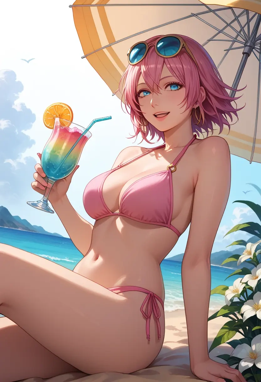 vocaloid,megurine_luka,bikini  - 