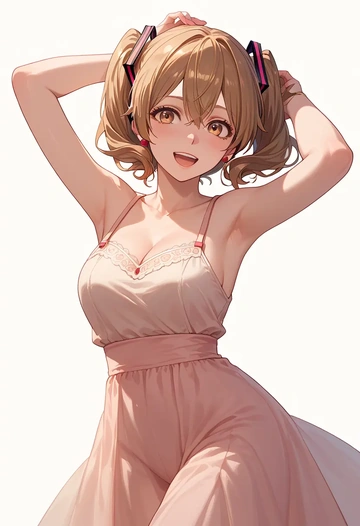 vocaloid,meiko_(vocaloid),pajamas  - AI generated anime art