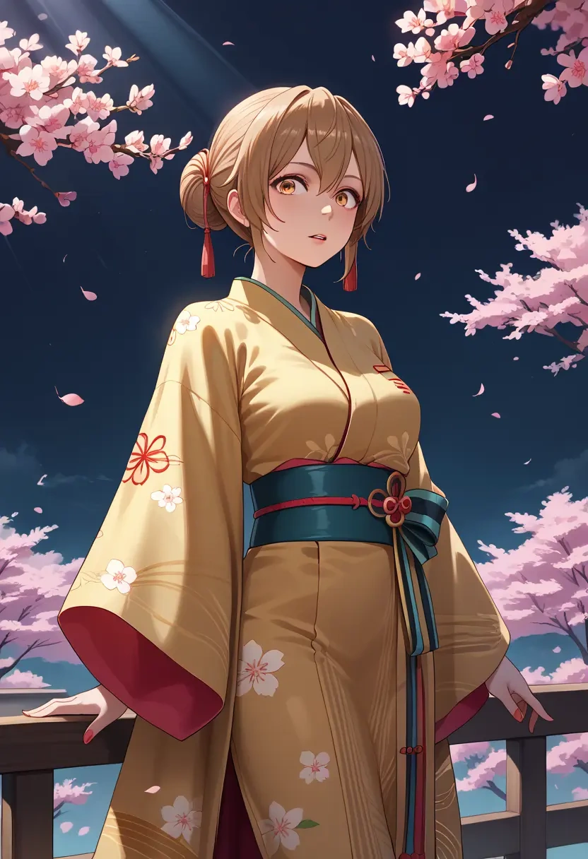 vocaloid,meiko_(vocaloid),kimono  - 